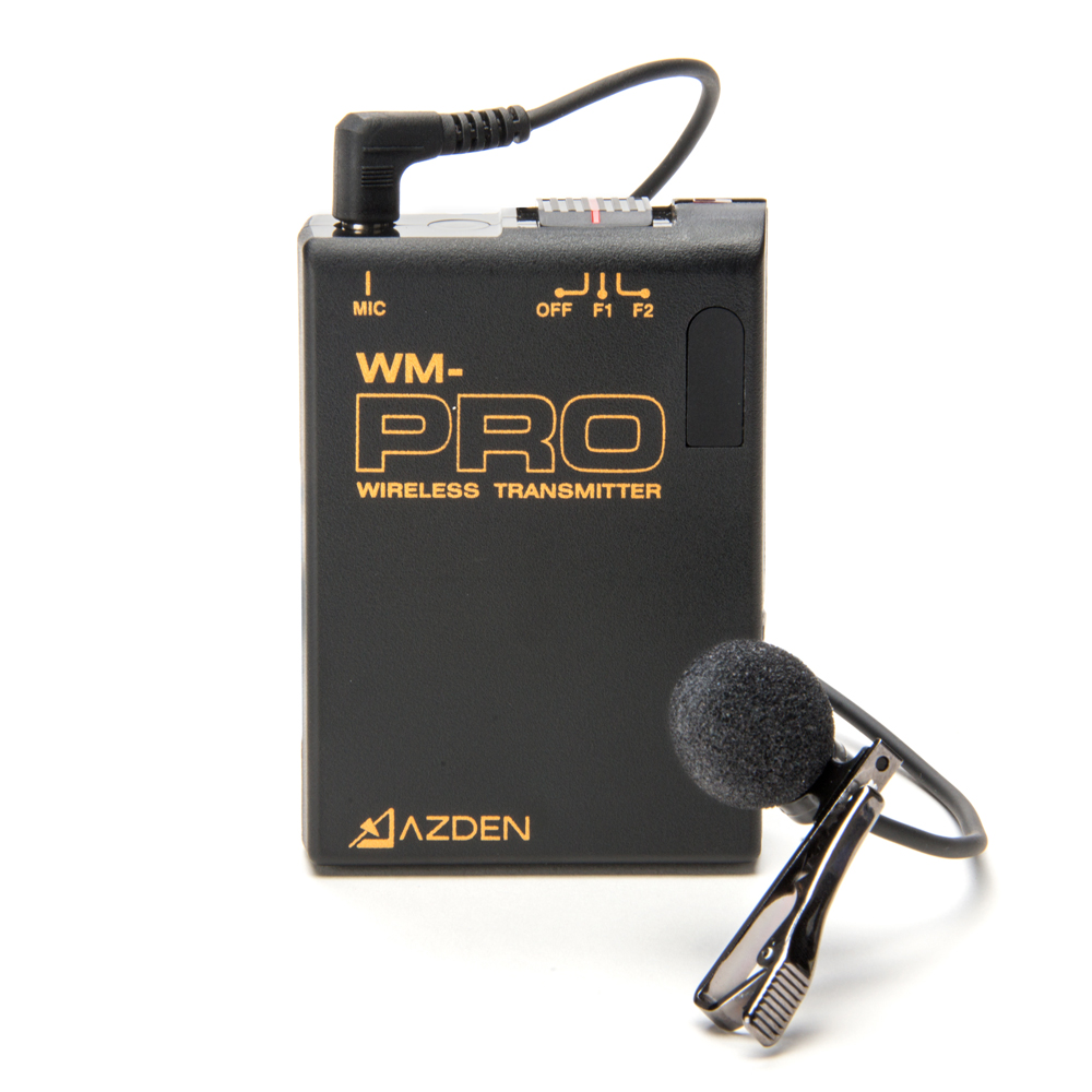 AZDEN Omni-Directional Lapel Lavalier Microphone with TS connector