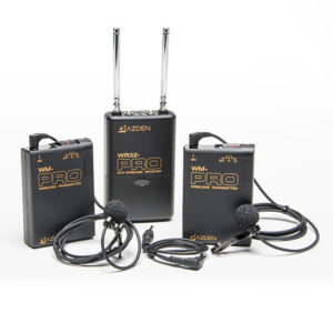 WDL-PRO Dual Channel VHF Wireless Lavalier System
