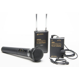 WDM-PRO Dual Channel VHF Wireless Microphone Combo