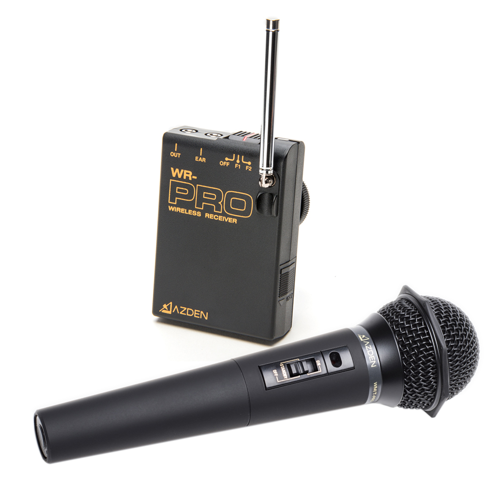 WHX-PRO VHF Wireless Handheld Microphone System - Azden