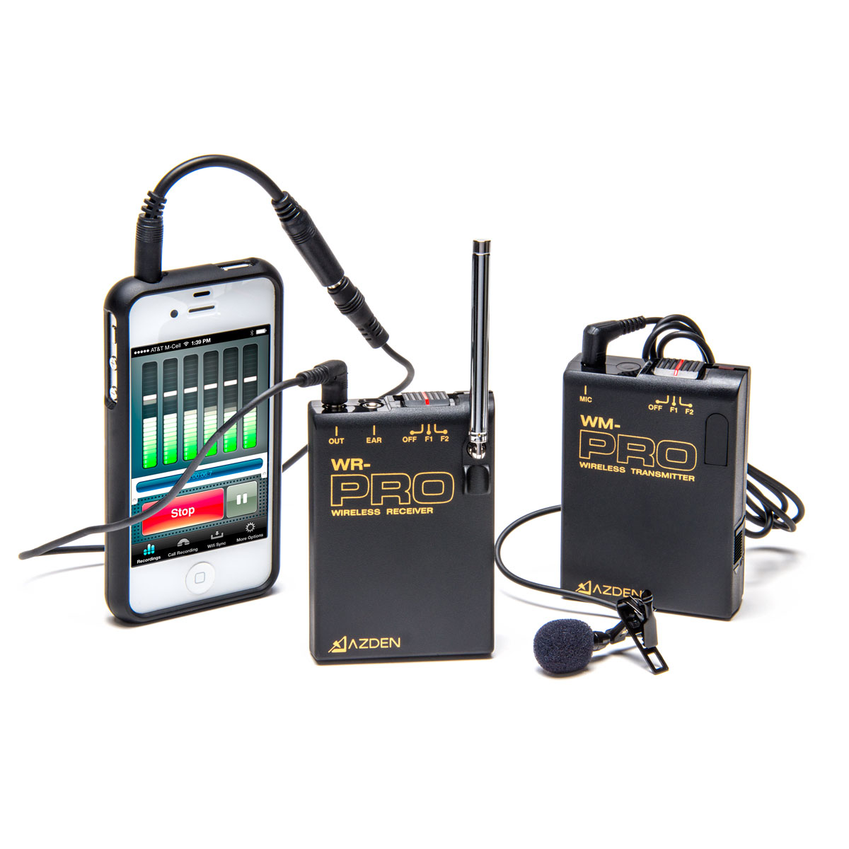 AZDEN Omni-Directional Lapel Lavalier Microphone with TS connector - ALZO  Digital