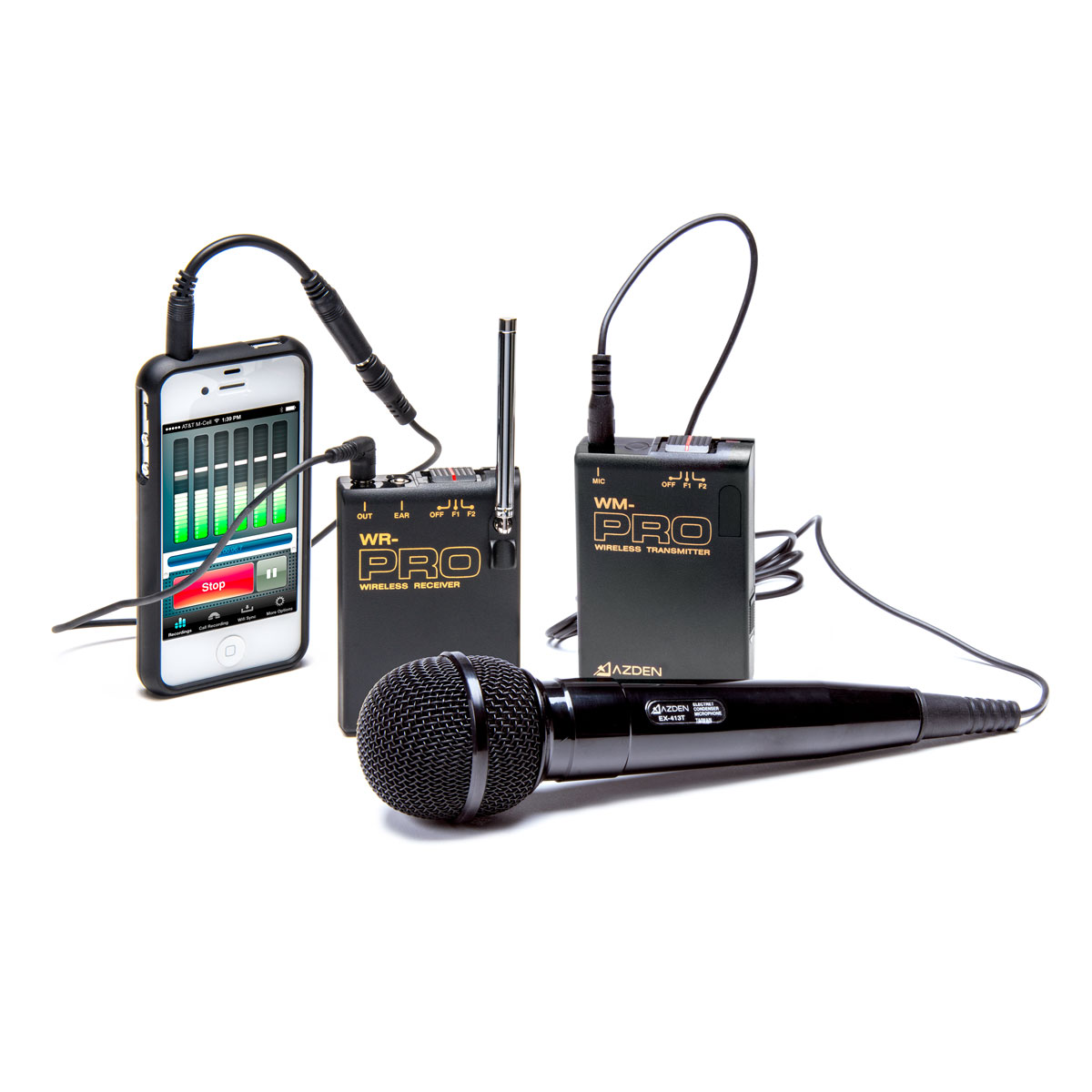 WMS-PRO+i Wireless Microphone System - Azden