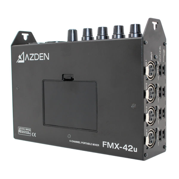FMX-42u - 4 Channel Portable Mixer w/ USB Digital Audio Output - Image 6
