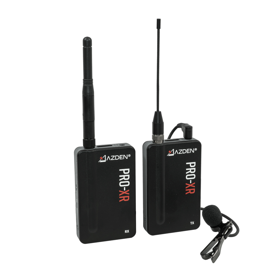 Read more about the article Azden Announces New PRO-XR Professional Digital Wireless Mic