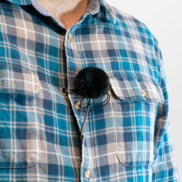 SWS-EX1 Furry Windshield For Lavalier Microphones - Image 4