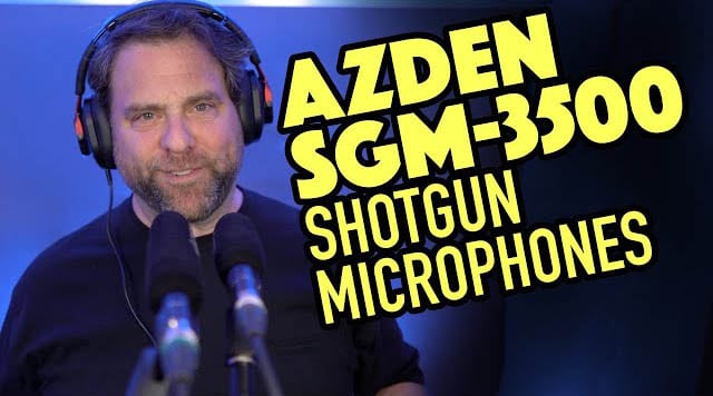Read more about the article Shotgun Mics for Voice Over | Booth Junkie Reviews SGM-3500 and SGM-3500L