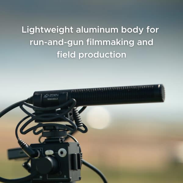 SGM-250LX Compact Shotgun Mic with Low-Profile Right Angle XLR Jack - Image 4